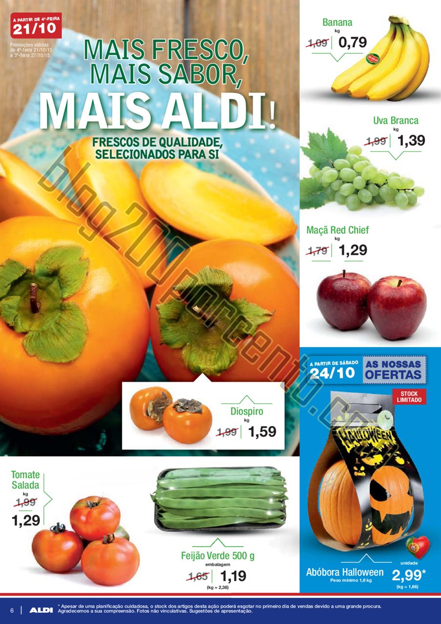 Antevisão Folheto ALDI Promoções a partir de 21