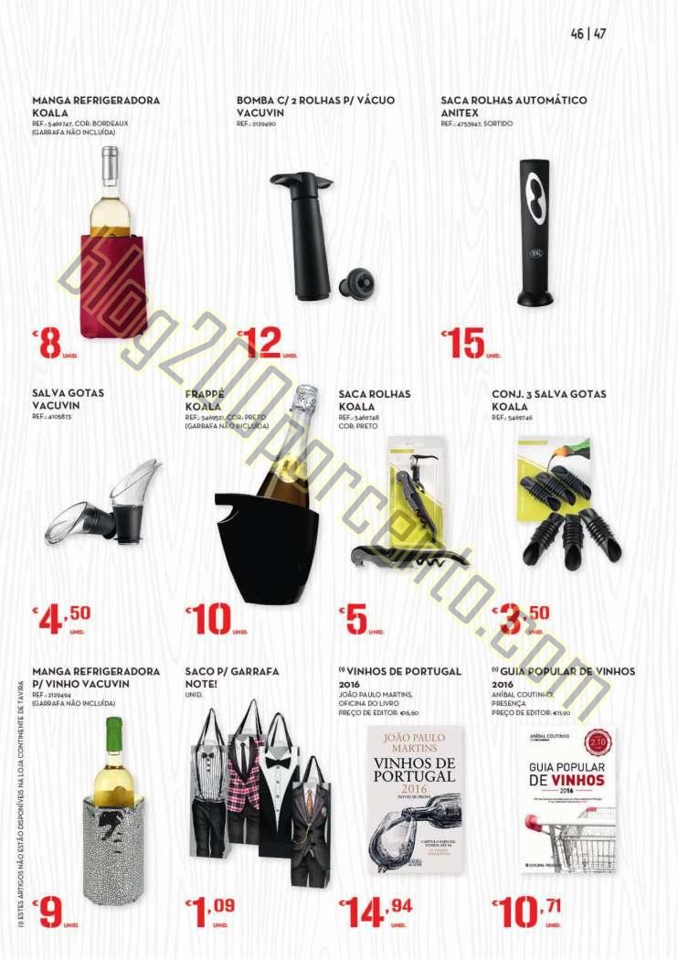 Antevisão Folheto CONTINENTE Vinhos de 29 setembr