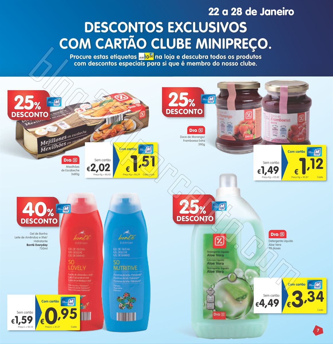 Antevisão Folheto MINIPREÇO de 22 a 28 janeiro D