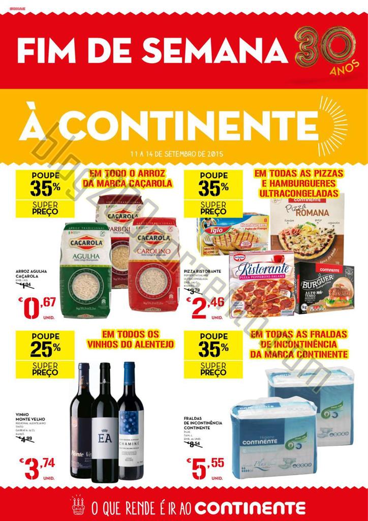 Antevisão Folheto CONTINENTE Extra Fim de semana 