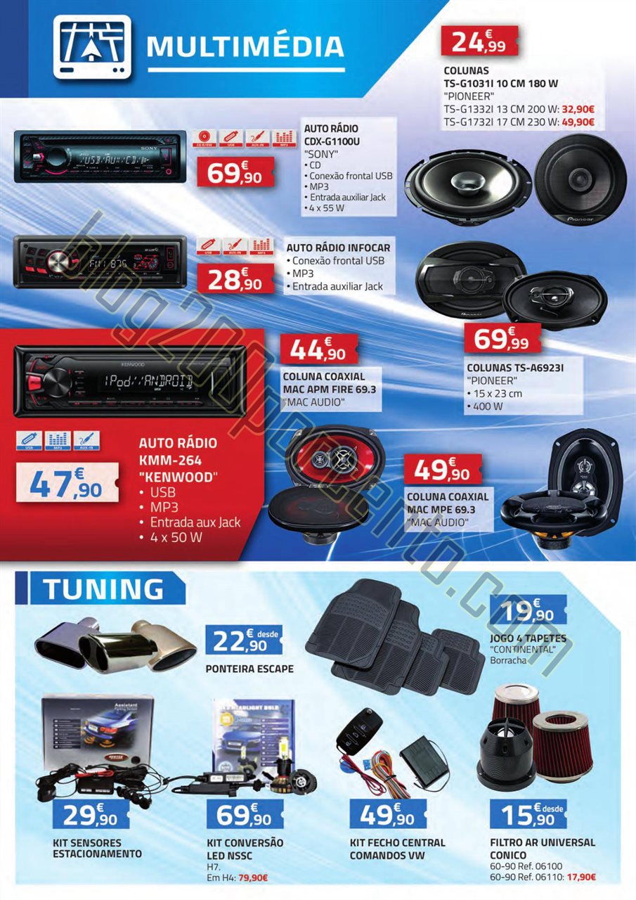 Antevisão Folheto E-LECLERC Auto promoções de 2