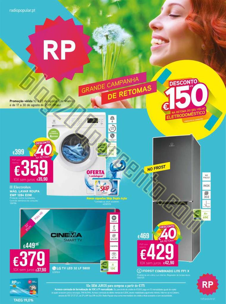 Antevisão Folheto RADIO POPULAR Retomas de 10 a 2