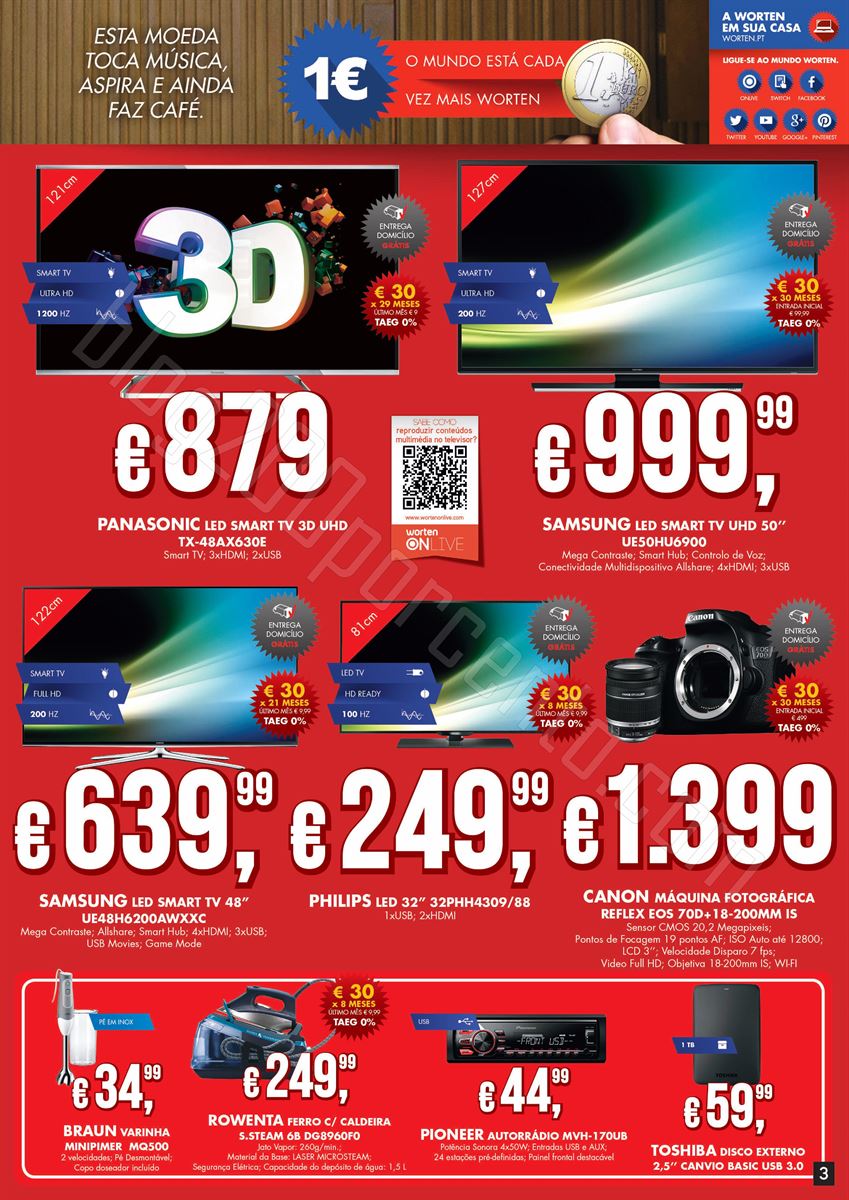 Novo Folheto WORTEN promoções de 18 fevereiro a 