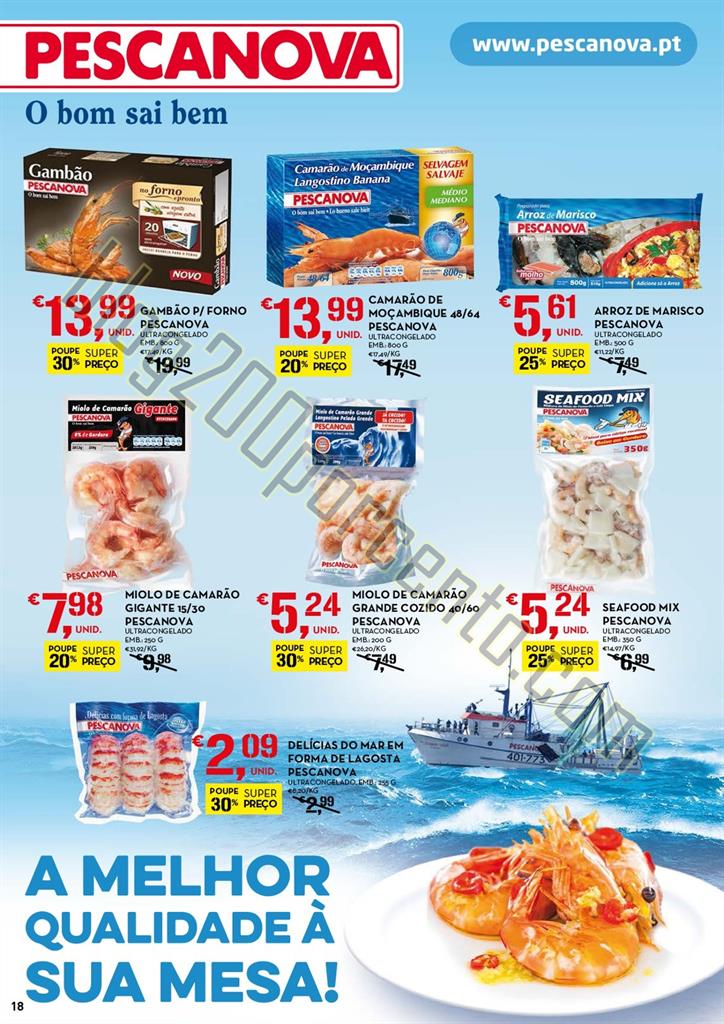 Novo Folheto CONTINENTE Cervejas e Mariscos até 2