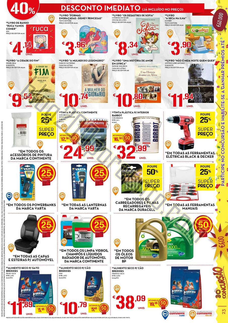 Antevisão Folheto CONTINENTE Promoções de 7 a 1