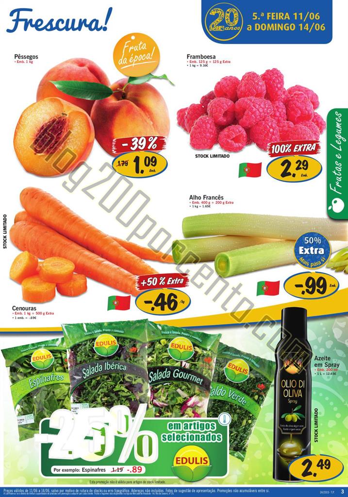 Antevisão Folheto LIDL Promoções de 11 a 17 jun