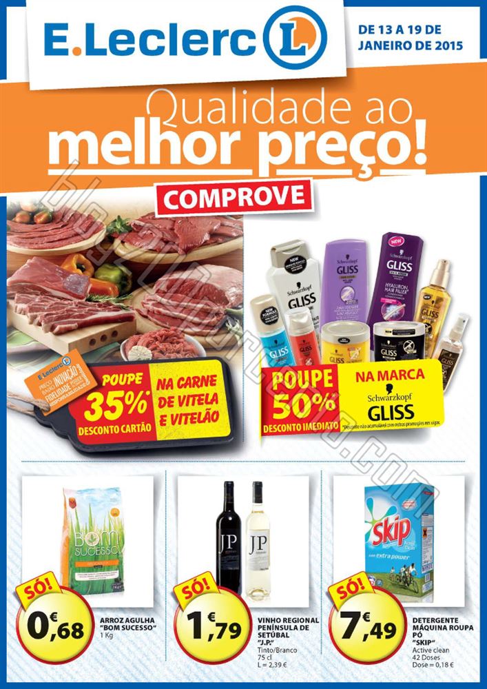 Antyevisão Folheto E-LECLERC Nacional de 13 a 19 