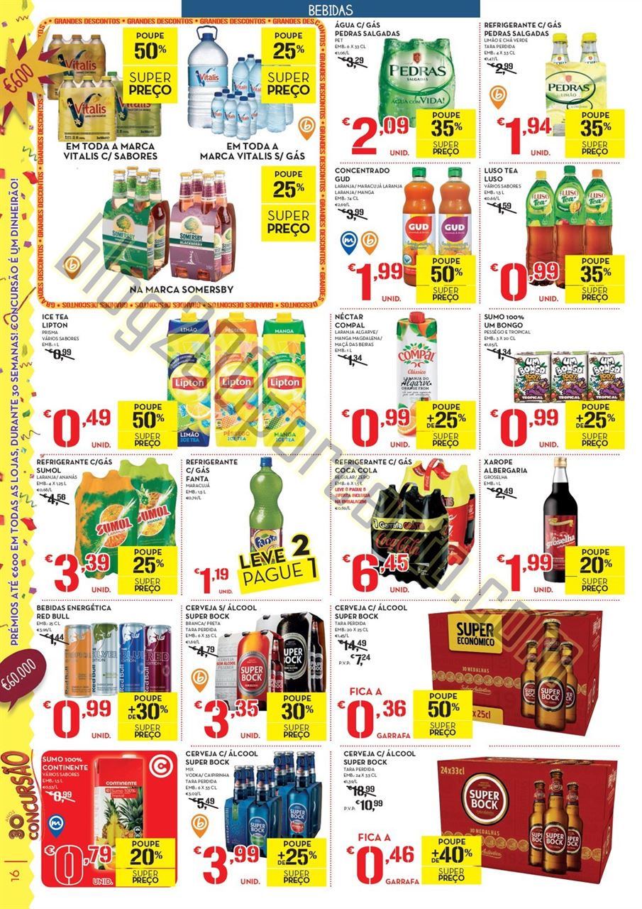 Antevisão folheto CONTINENTE promoções de 14 a 