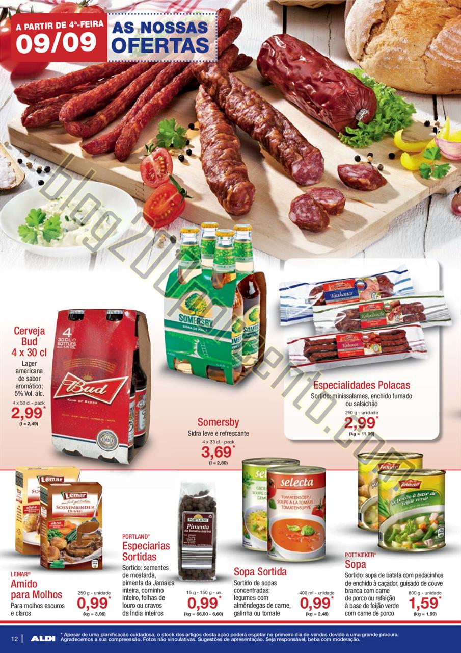 Antevisão Folheto ALDI Promoções a partir de 9 