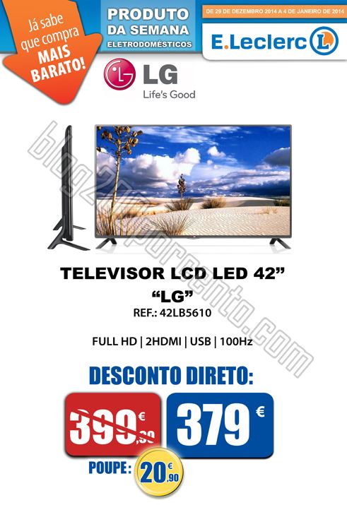 Promoções da Semana E-LECLERC Chaves de 29 dezem