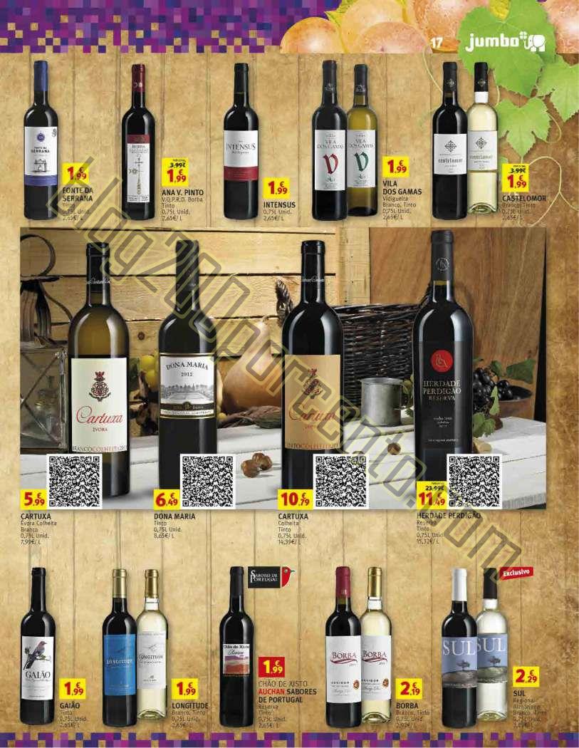 Novo Folheto JUMBO Vinhos promoções até 9 outub