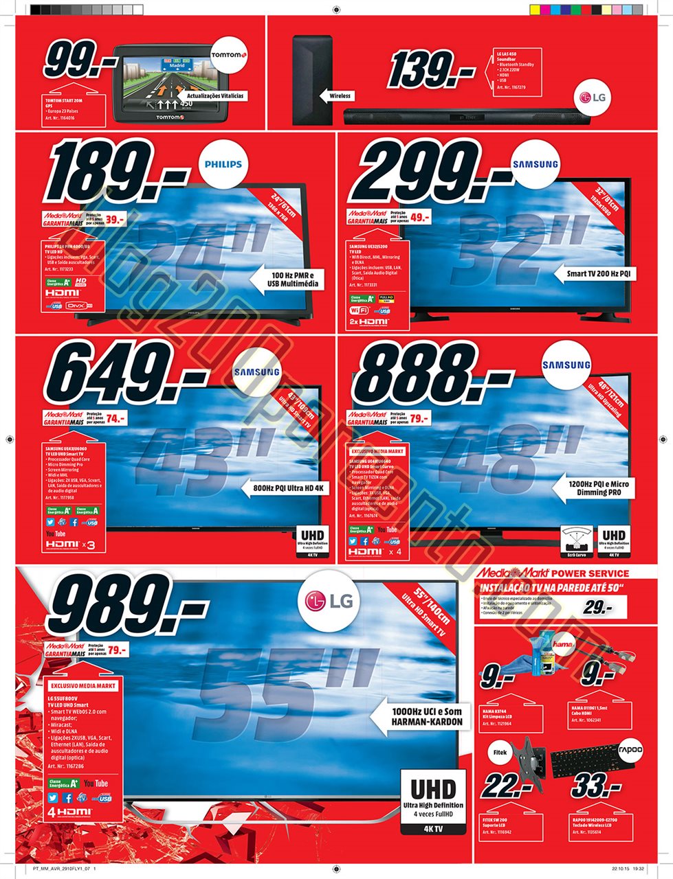 Antevisão Folheto MEDIA MARKT Norte 29 outubro a 
