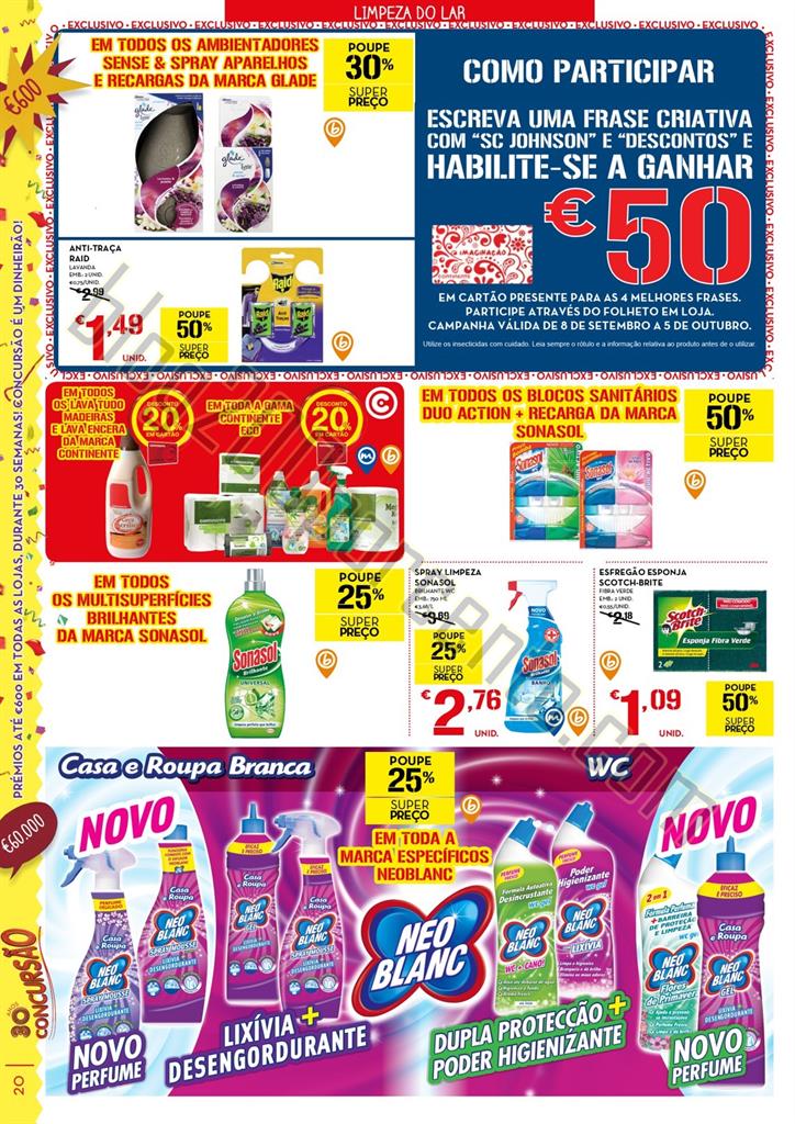 Antevisão Folheto CONTINENTE Promoções de 8 a 1