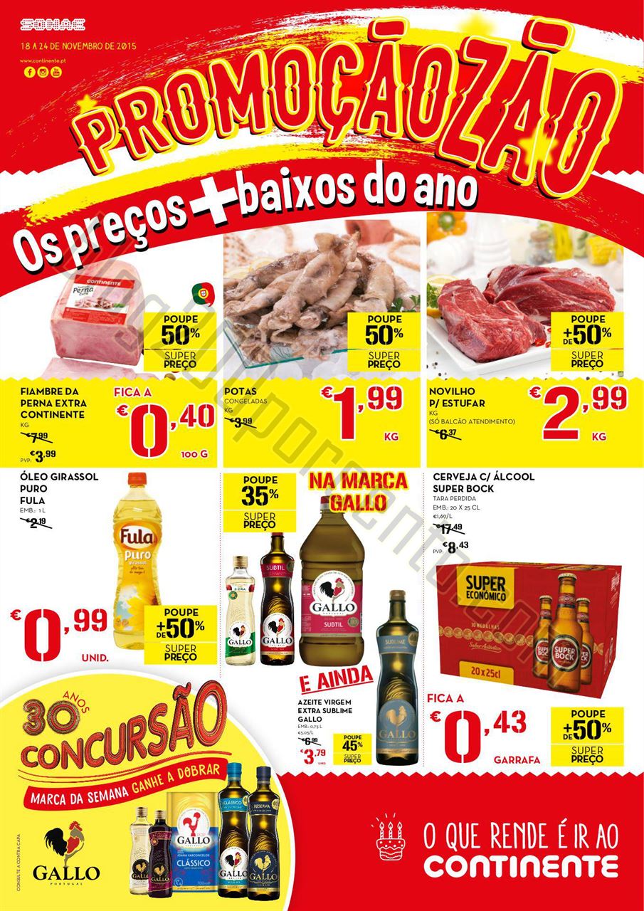 Antevisão Folheto CONTINENTE Madeira Promoções 