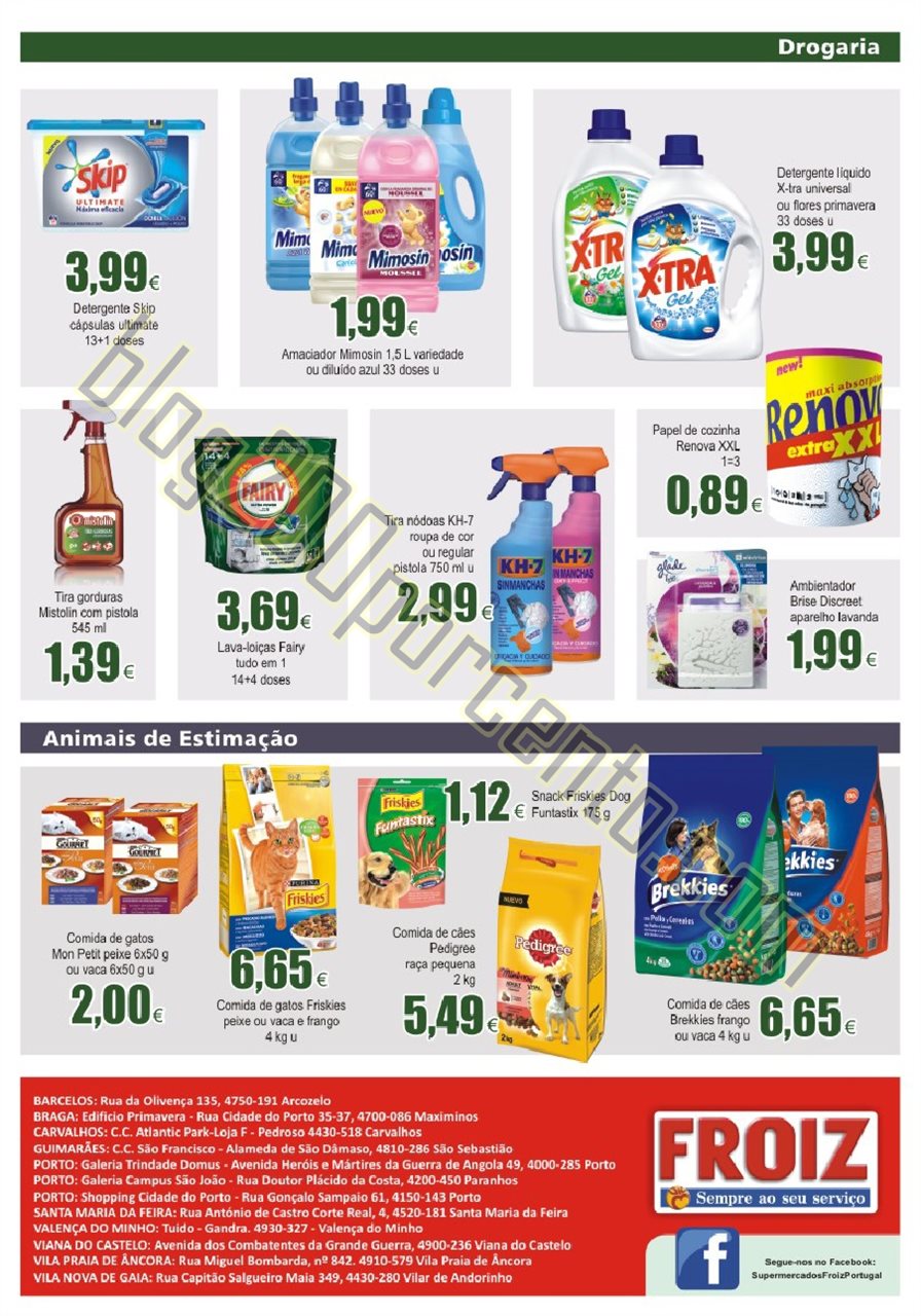 Novo Folheto FROIZ Promoções até 25 novembro p8