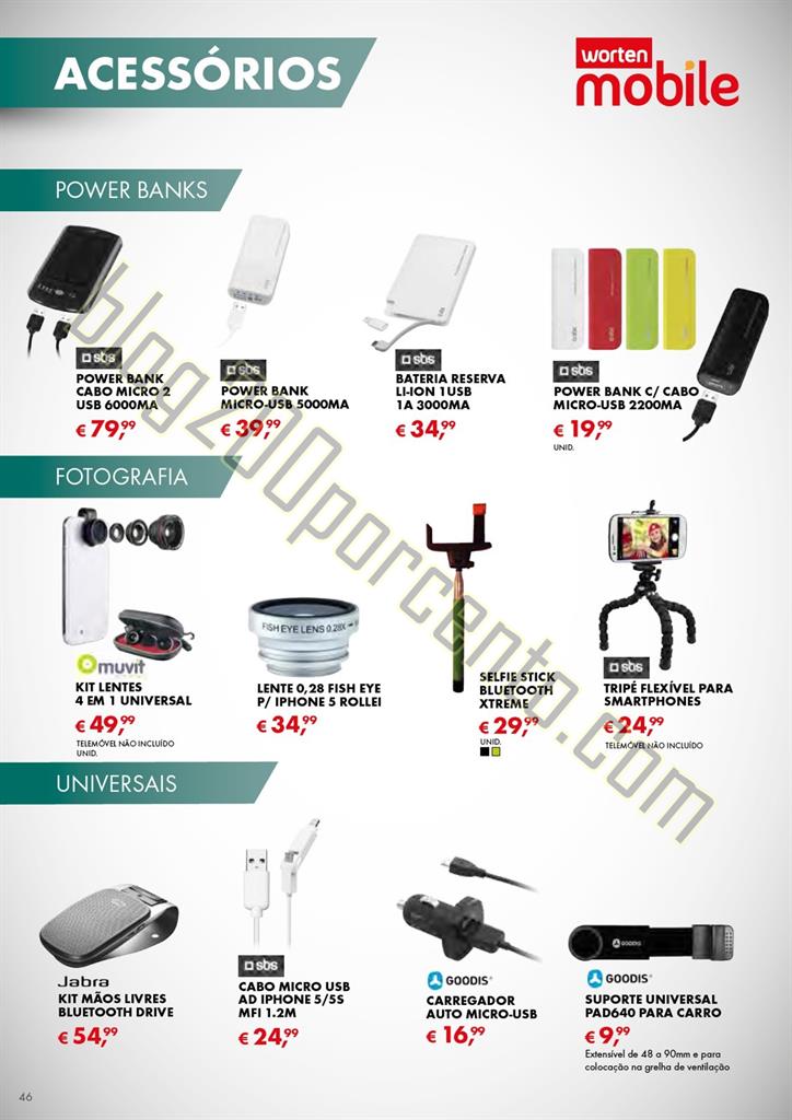 Novo folheto WORTEN Mobile Promoções de 4  junho