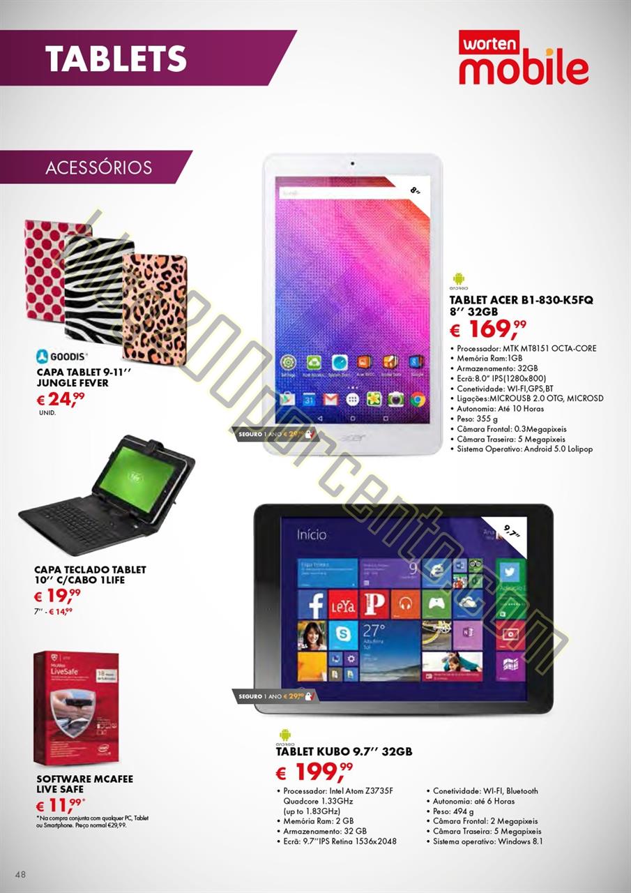 Antevisão Folheto WORTEN MOBILE de 3 setembro a 1