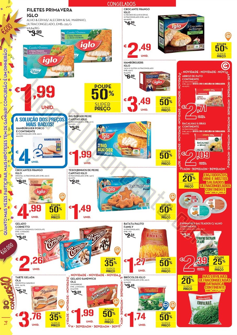 Antevisão Folheto CONTINENTE Promoções de 10 a 