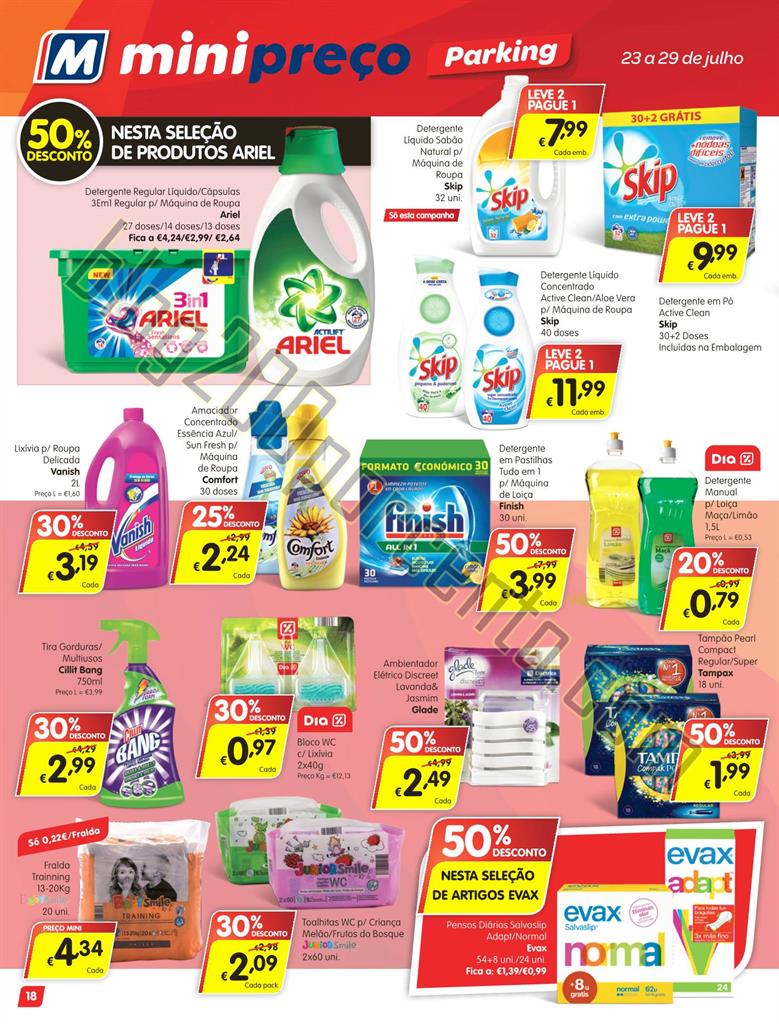 Antevisão Folheto MINIPREÇO Parking de 23 a 29 j
