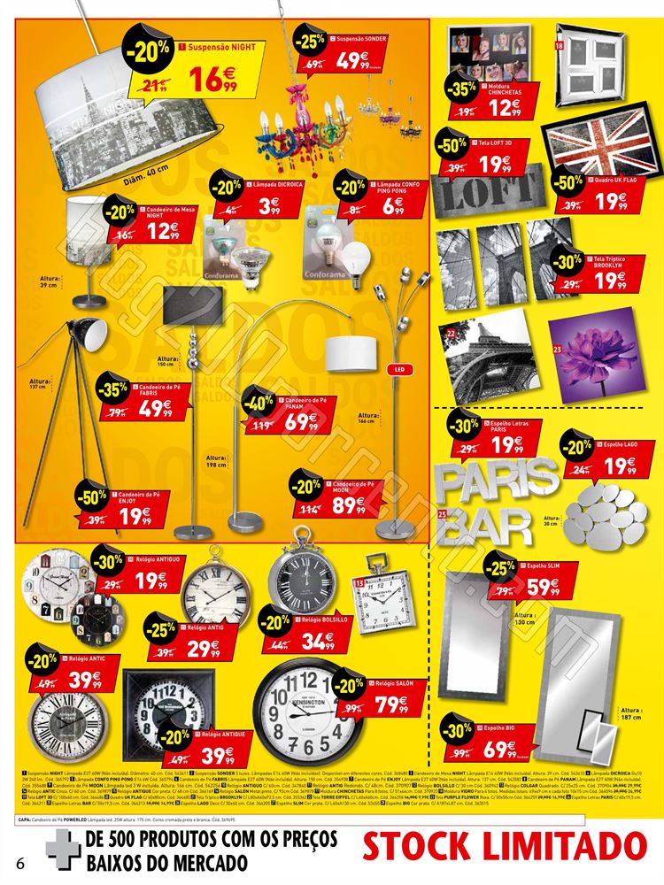 Novo Folheto CONFORAMA Saldos de 2 a 21 janeiro p6