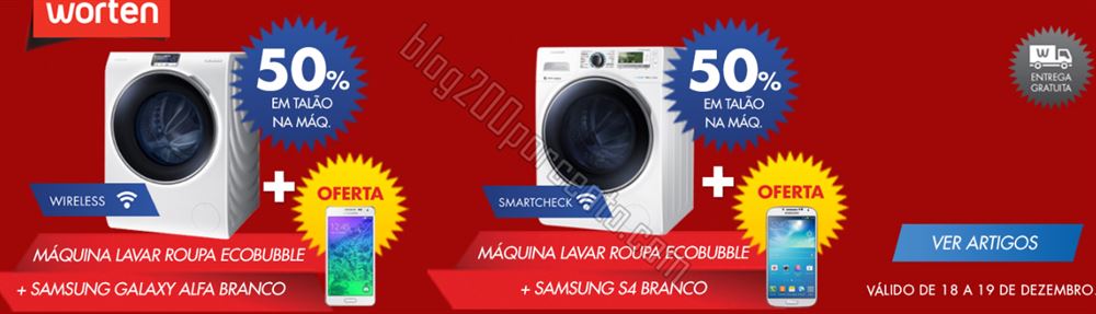 Promoções WORTEN dias 18 e 19 dezembro - Oferta 