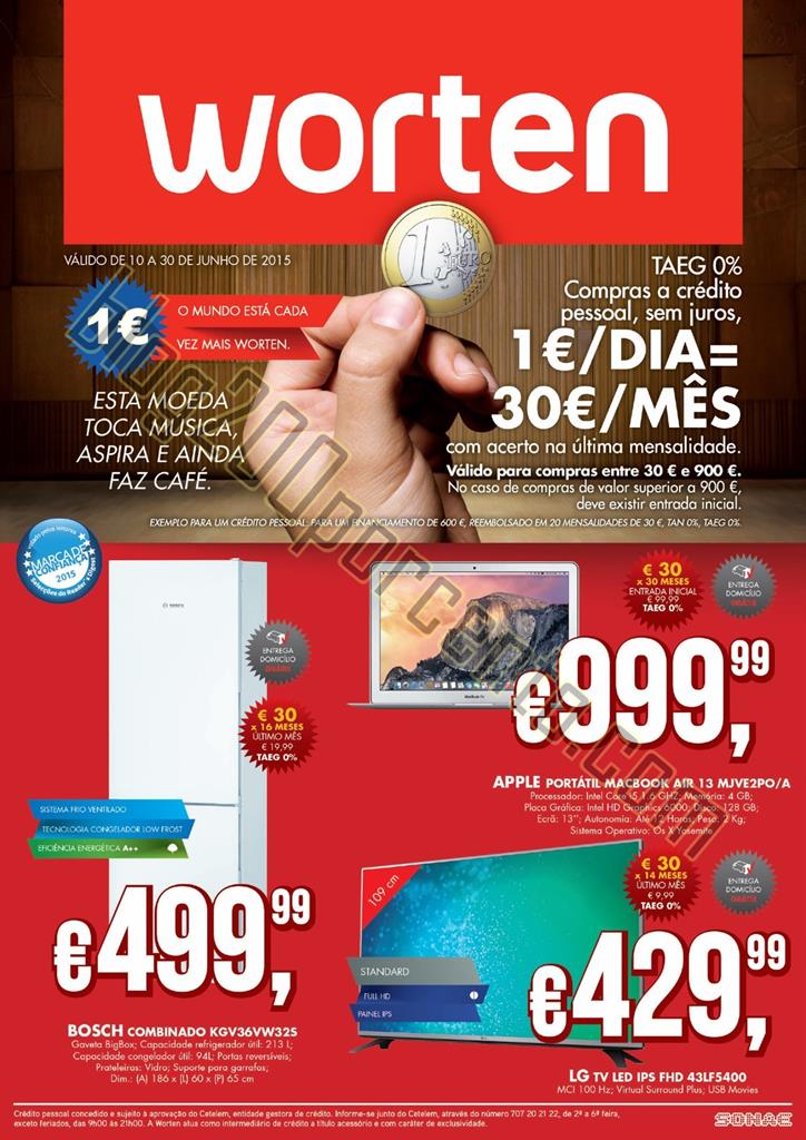 Novo Folheto WORTEN Promoções de 10 a 30  junho 