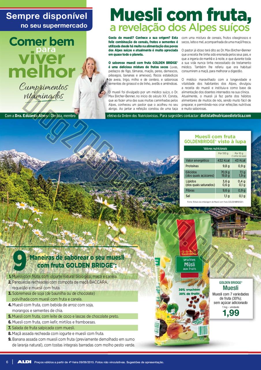 Antevisão Folheto ALDI Promoções a partir de 9 