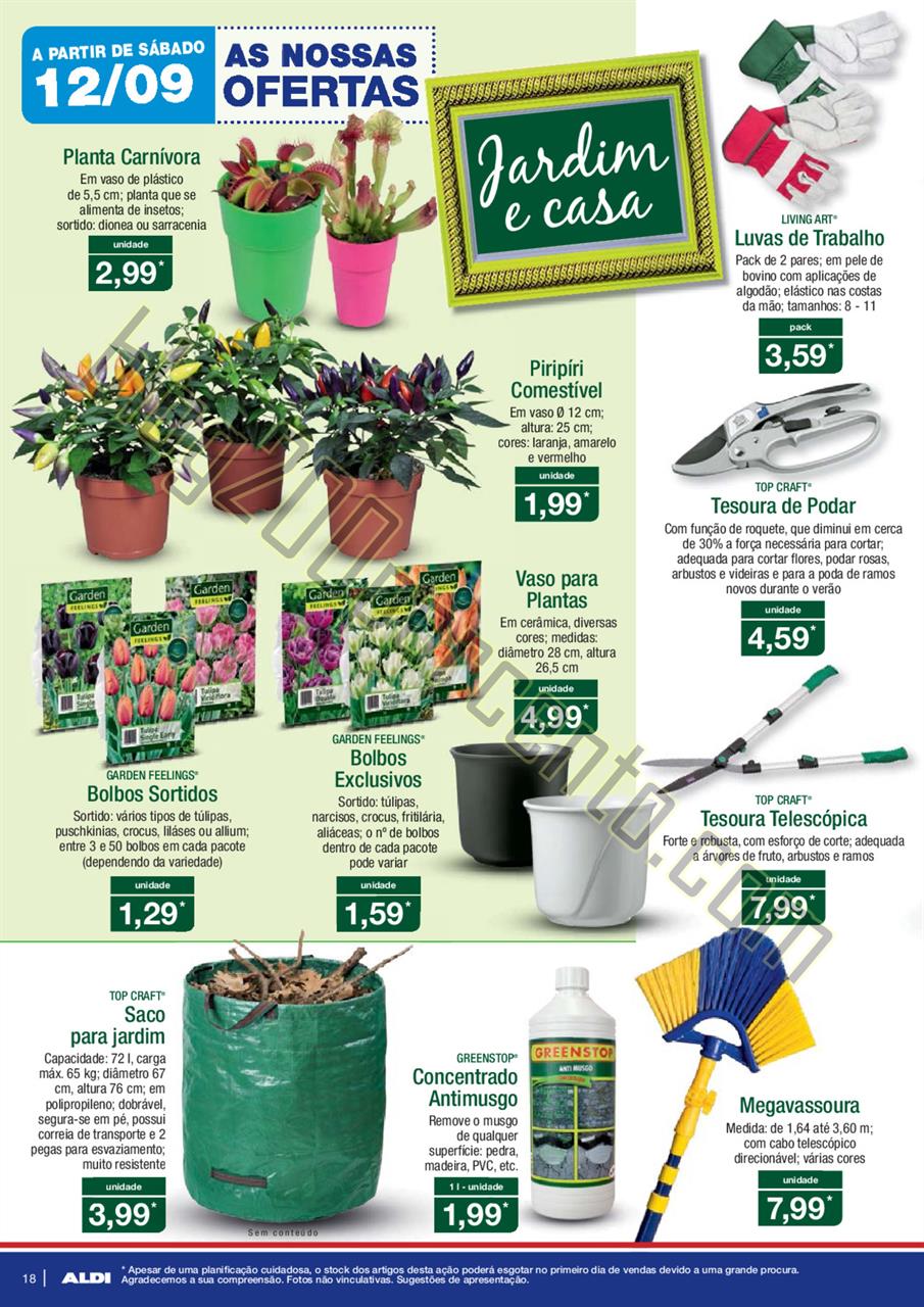 Antevisão Folheto ALDI Promoções a partir de 9 