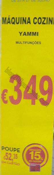 Avistamento CONTINENTE 15% Yamii até 27 julho