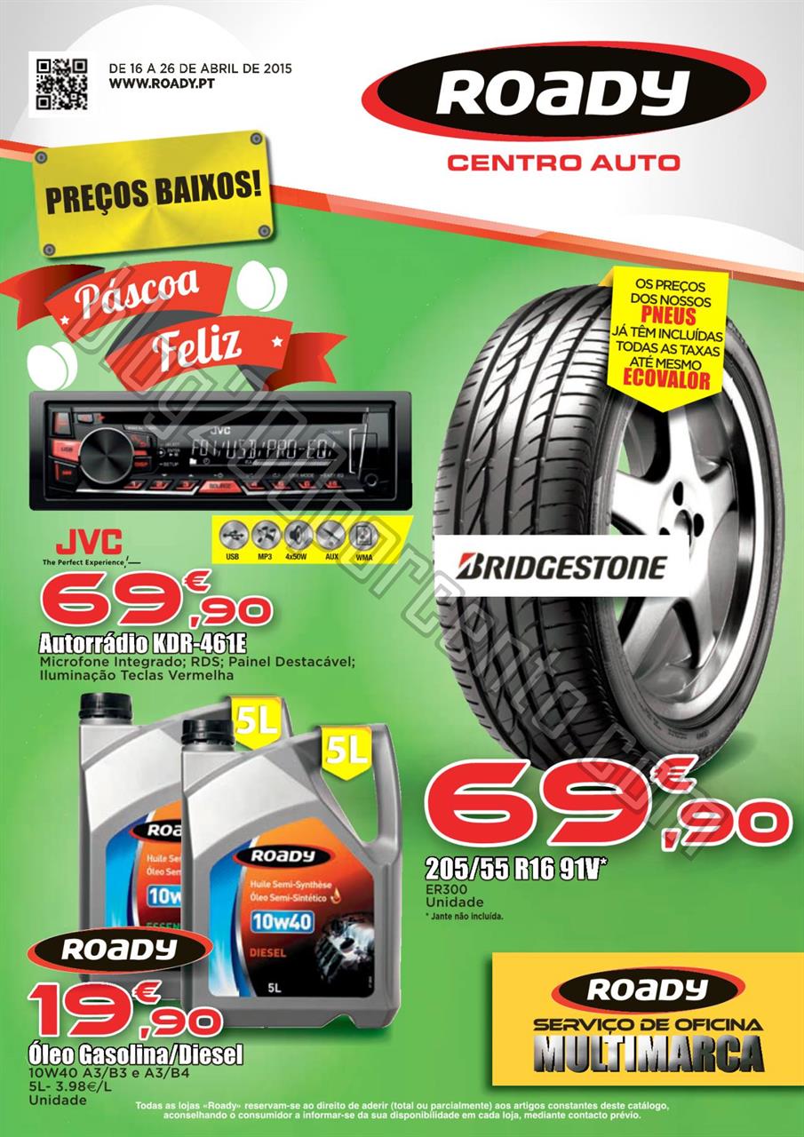 Novo Folheto ROADY Promoções de 16 a 26 abril vp