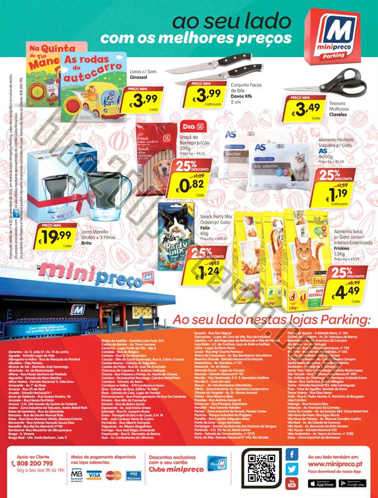 Antevisão Folheto MINIPREÇO Parking de 17 a 23 s