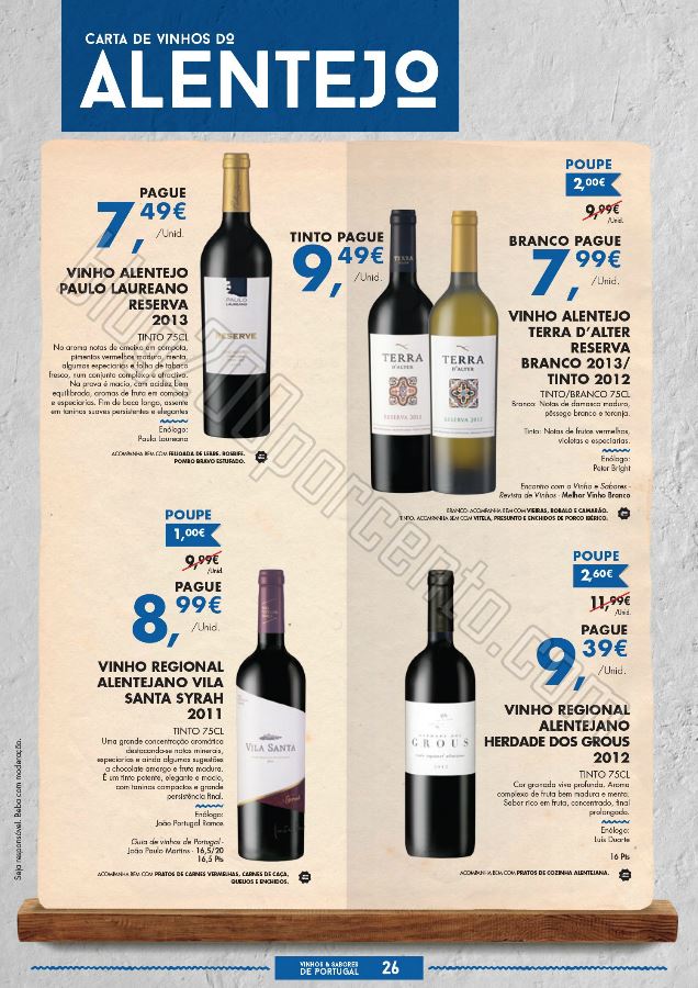 Novo Folheto PINGO DOCE Sabores de Portugal de 18 