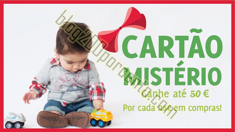Cartão Mistério KID TO KID ganhe até 50€ por 