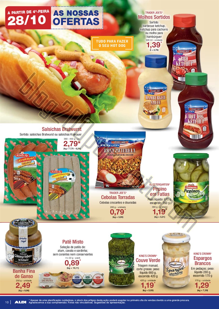 Antevisão Folheto ALDI Promoções a partir de 28