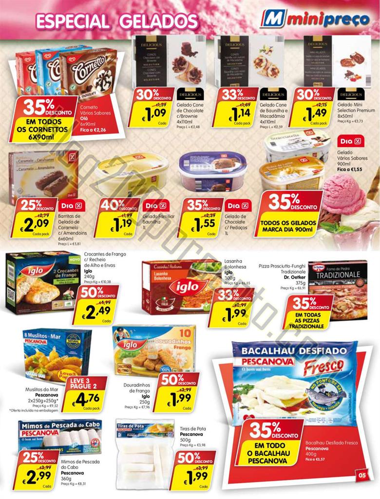 Antevisão Folheto MINIPREÇO Market de 10 a 16 se