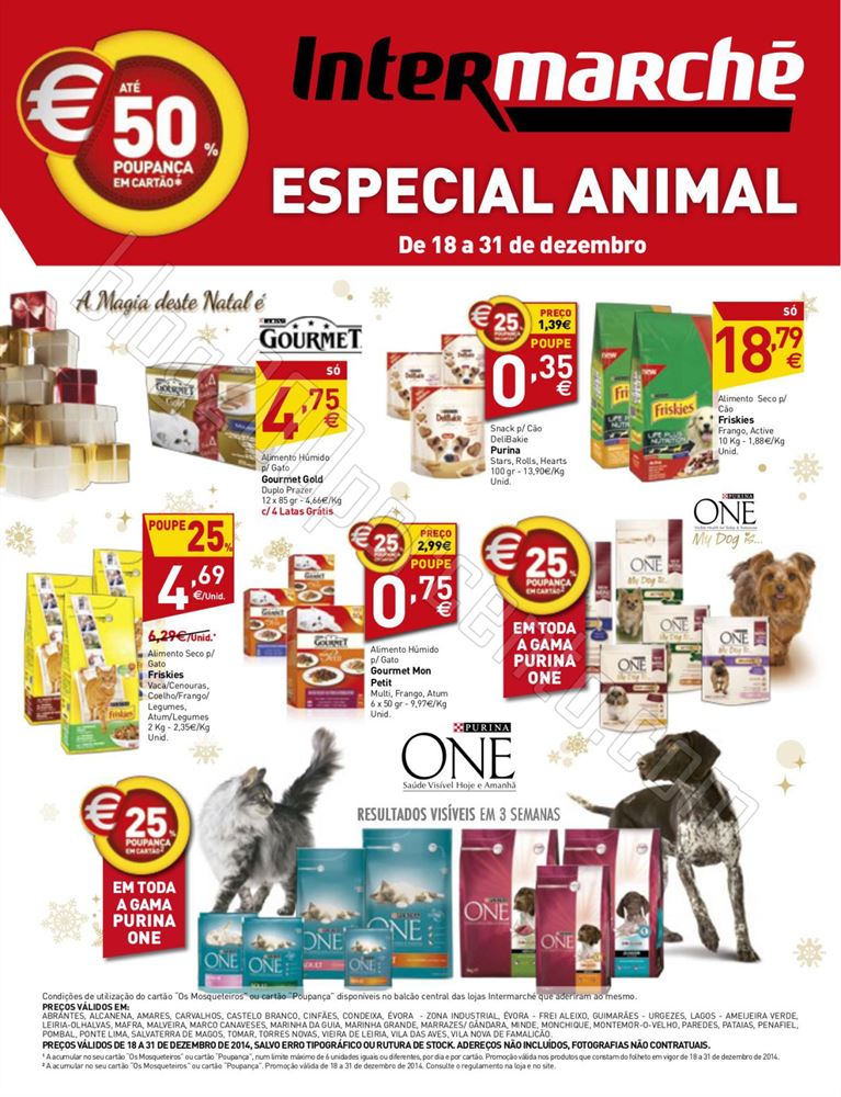 Antevisão Folheto INTERMARCHÉ Pet de 18 a 31 dez