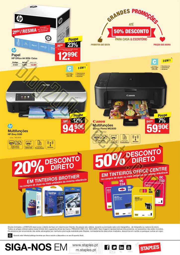 Antevisão Folheto STAPLES Oportunidades de 23 a 2