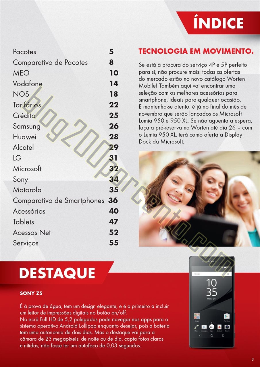 Novo Folheto WORTEN Mobile promoções até 2 deze