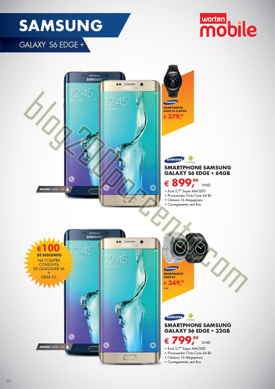 Novo Folheto WORTEN Mobile promoções até 2 deze