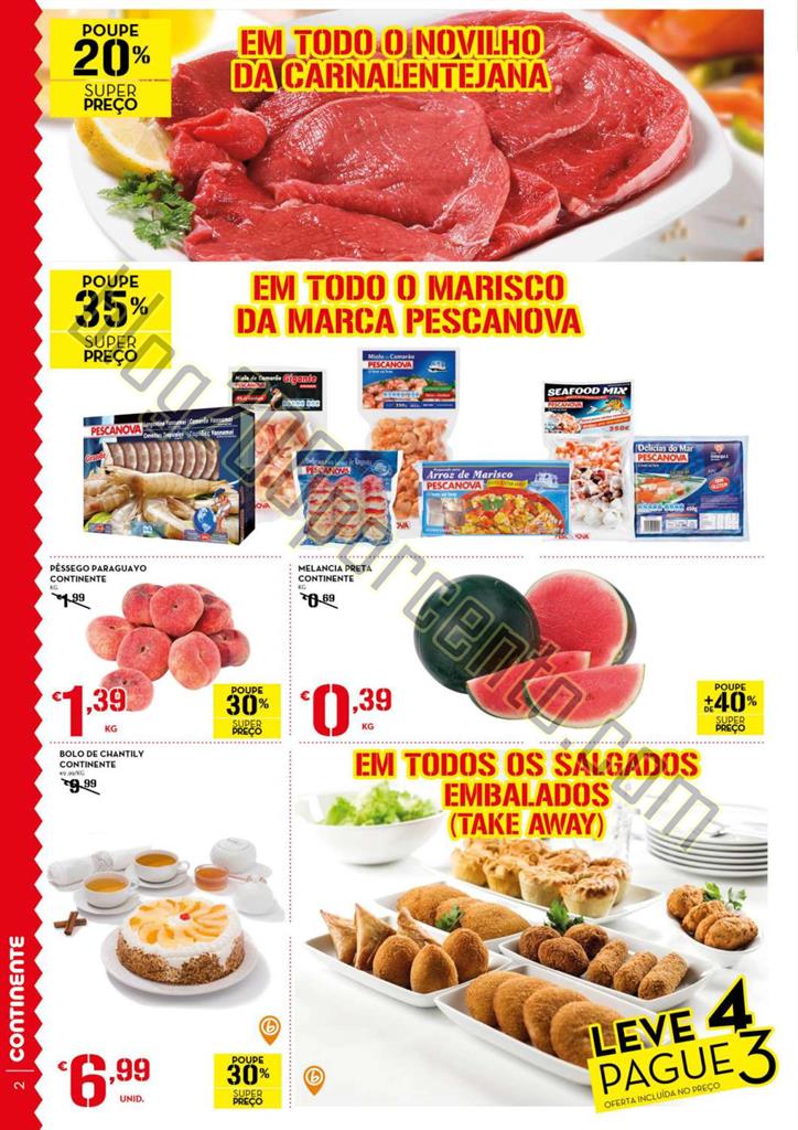 Antevisão Folheto CONTINENTE Frescos Fim de seman