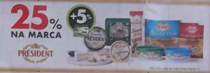 Acumulação 25% + 5% + Vale | PINGO DOCE | de 6 a 12 maio - President