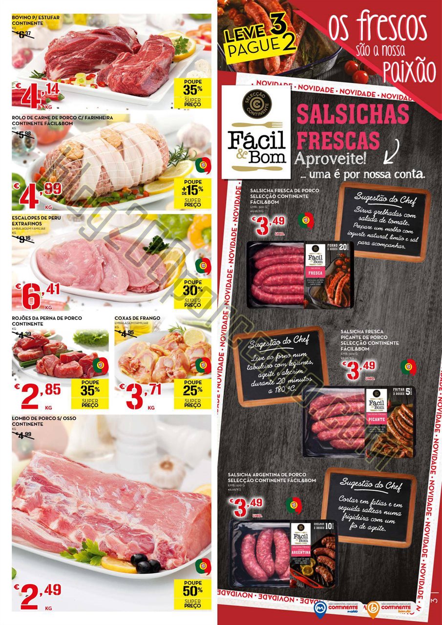 Antevisão Folheto CONTINENTE Promoções de 20 a 