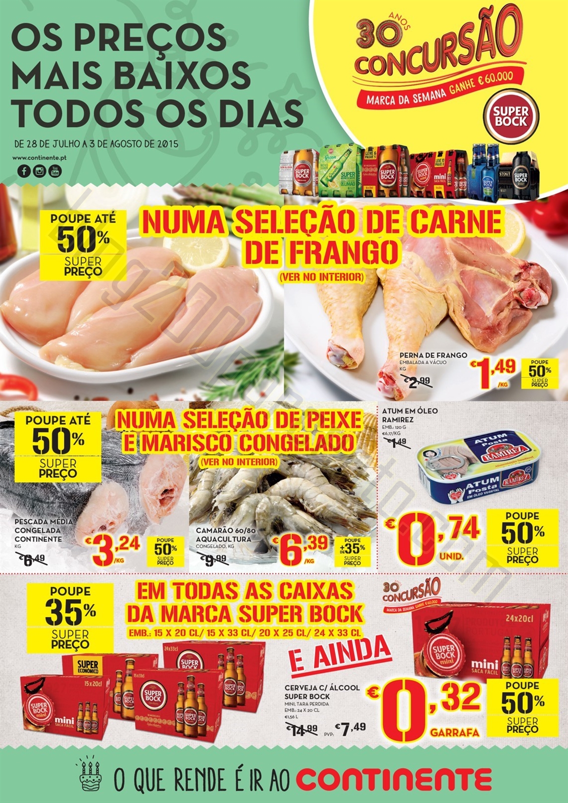 Antevisão Folheto CONTINENTE Promoções de 28 ju