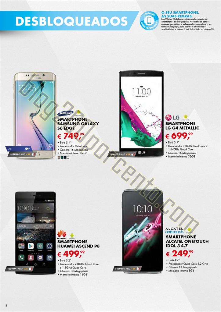 Novo folheto WORTEN Mobile Promoções de 4  junho