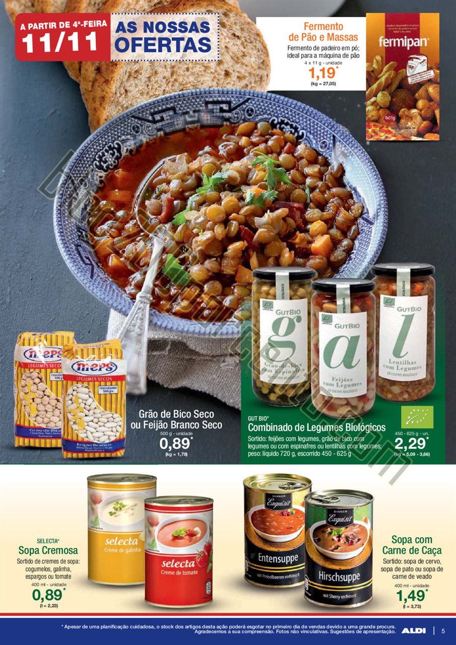 Antevisão Folheto ALDI Promoções a partir de 11