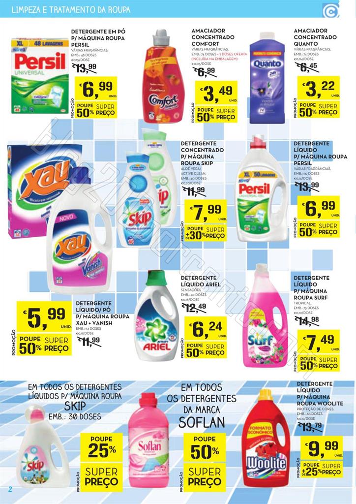 Antevisão Folheto CONTINENTE Limpeza de 3 a 15 ma