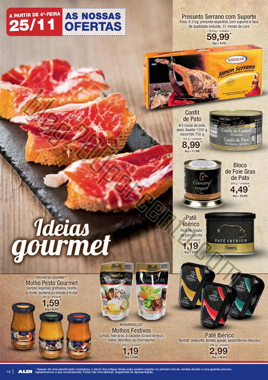 Antevisão Folheto ALDI Promoções a partir de 25