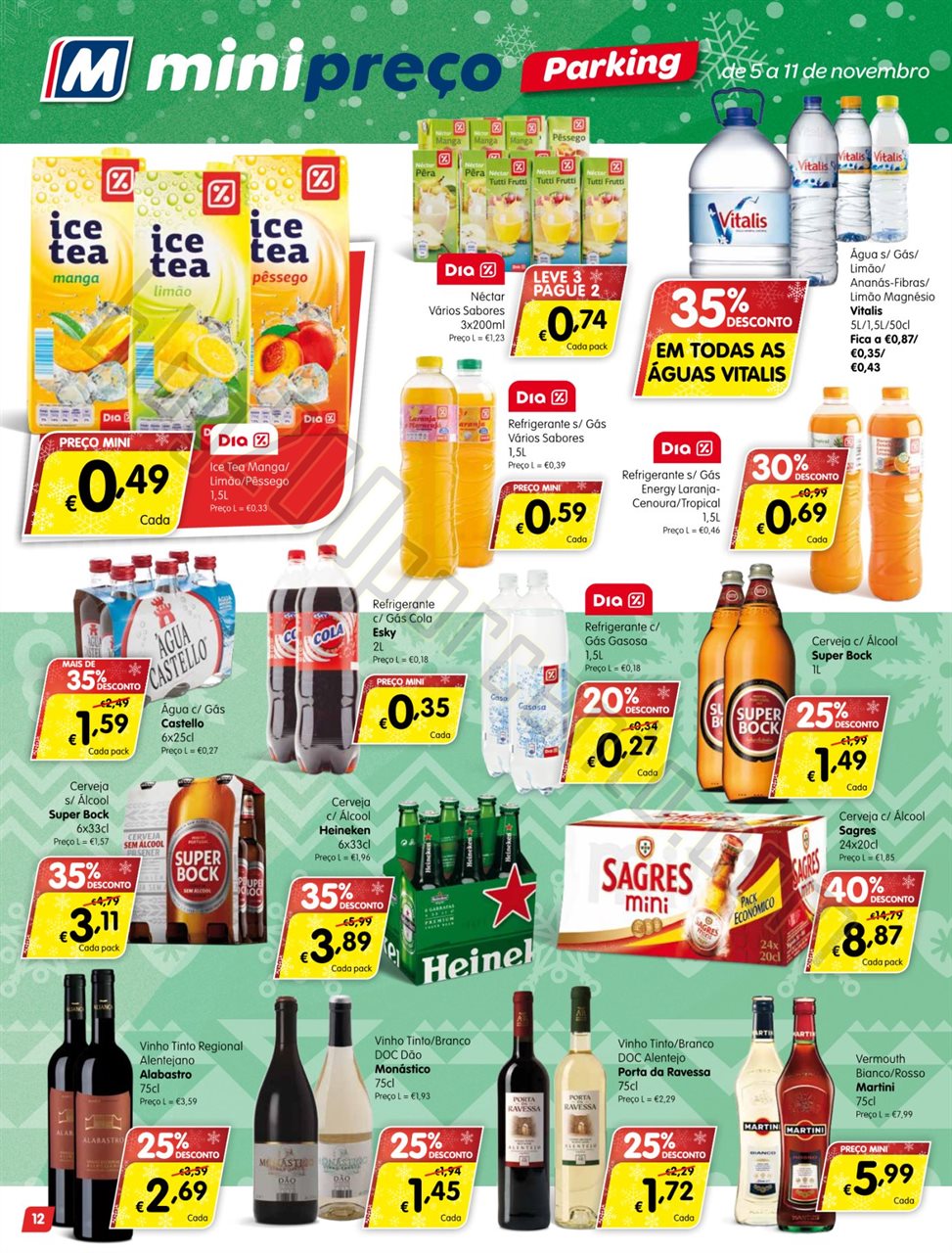 Antevisão folheto MINIPREÇO Parking promoções 
