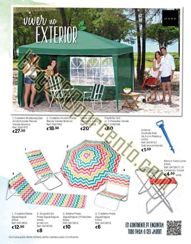 Antevisão Folheto CONTINENTE Férias de verão de
