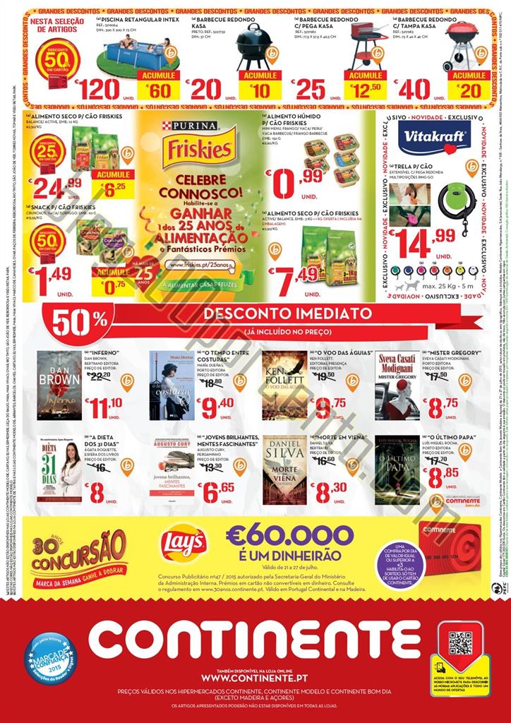 Antevisão Folheto CONTINENTE Promoções de 21 a 